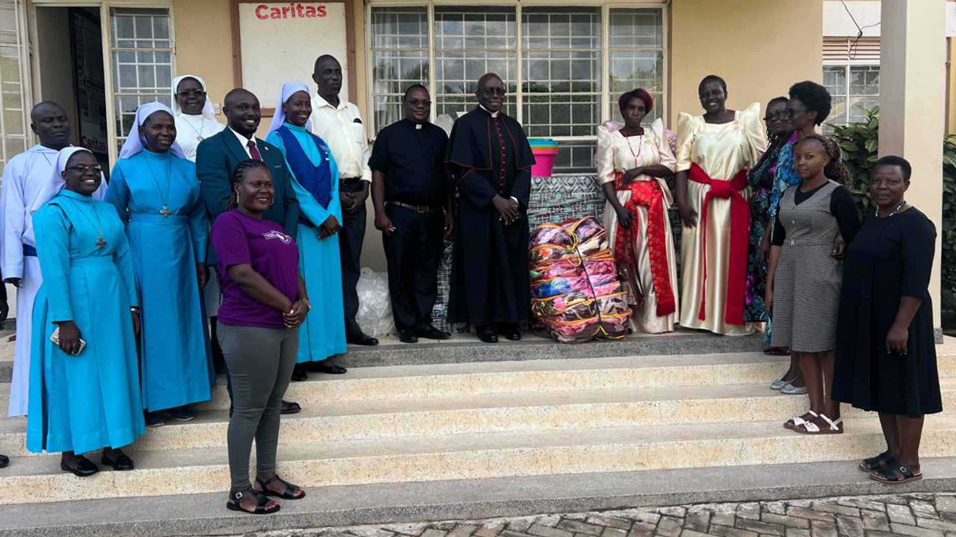 Caritas Kampala donation and support